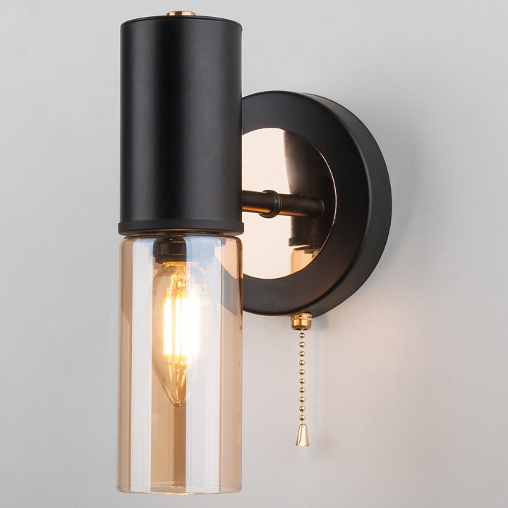 Бра eurosvet tesoro 70125/1 черный