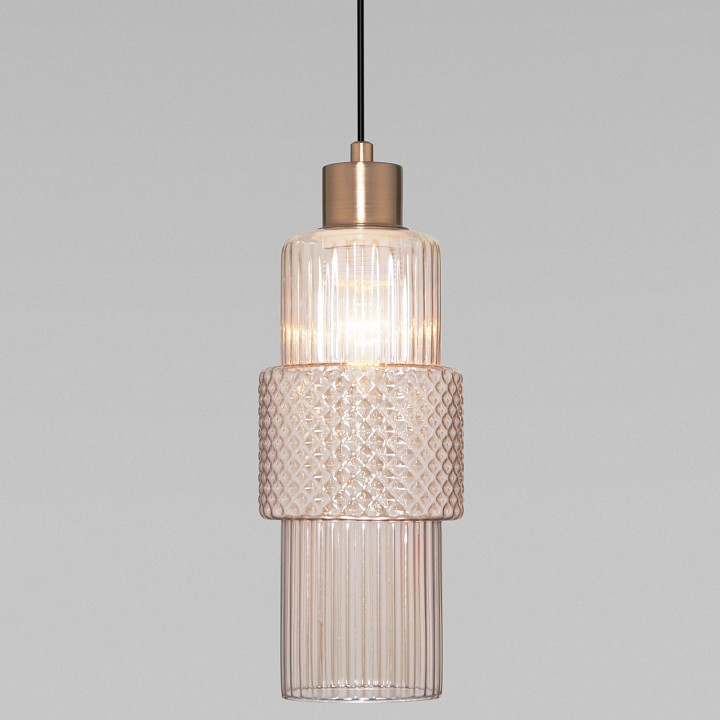 Подвесной светильник eurosvet soho 50209/1 бронза