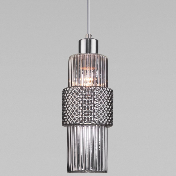 Подвесной светильник eurosvet soho 50209/1 хром