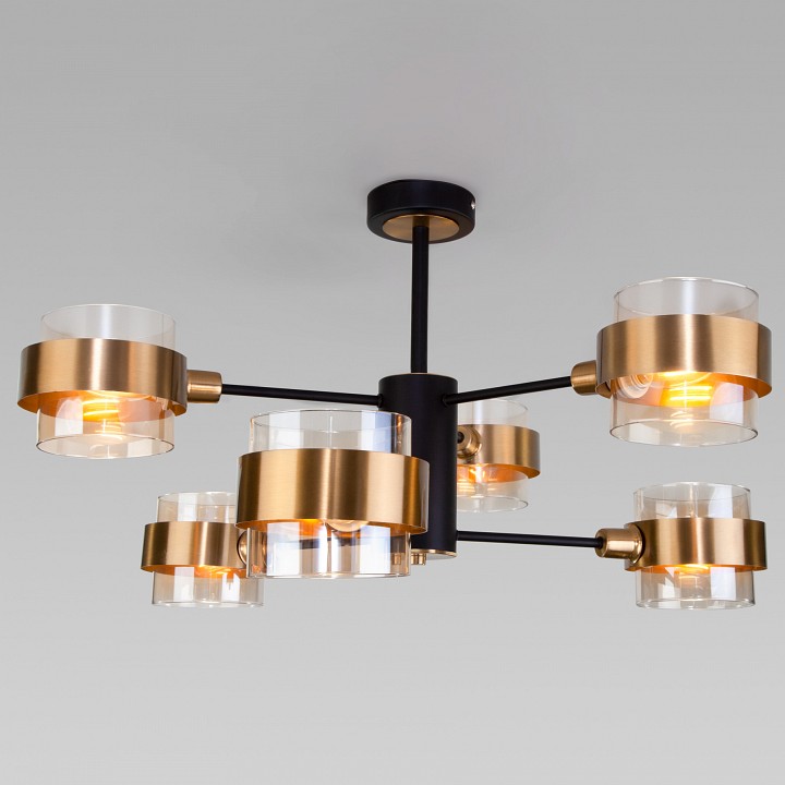 Люстра на штанге eurosvet arcada 70127/6 черный