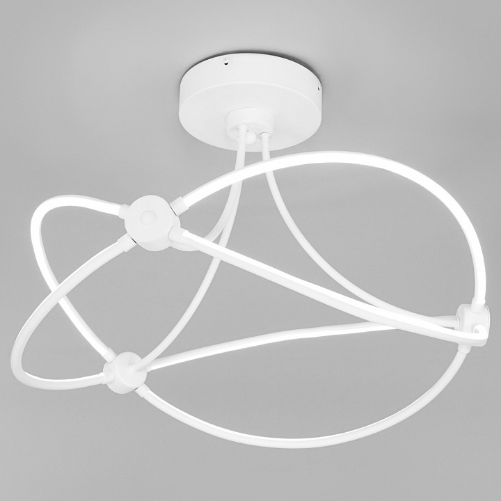 Люстра на штанге eurosvet petto 90246/6 белый smart