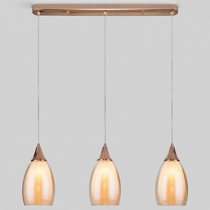 Подвесной светильник eurosvet cosmic 50285/3 золото