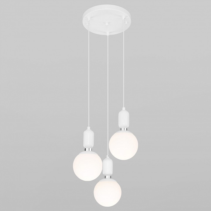 Подвесной светильник eurosvet bubble 50151/3 белый