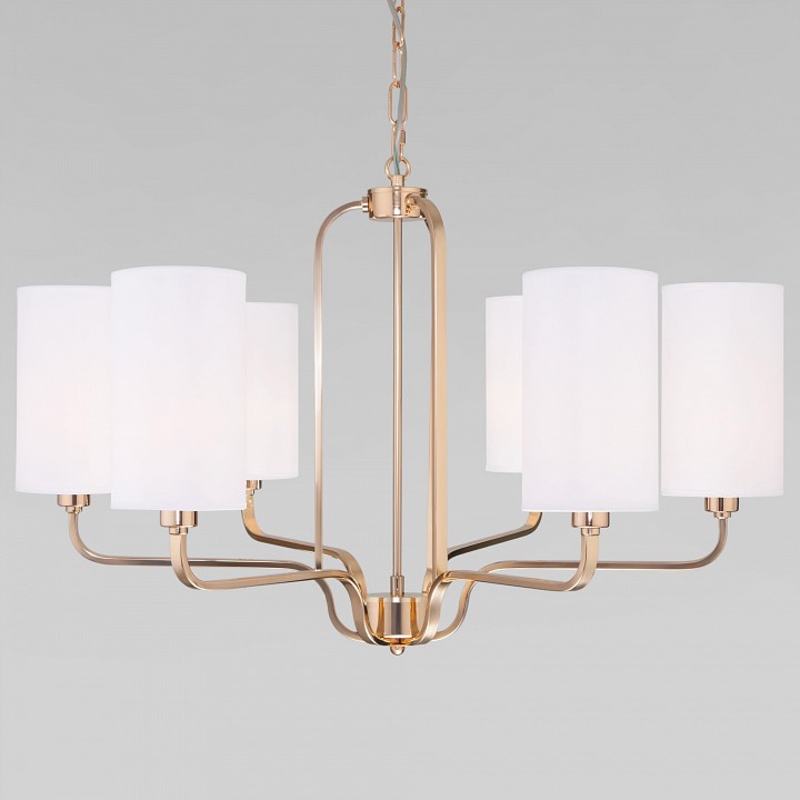 Подвесная люстра eurosvet purezza 60128/6 золото