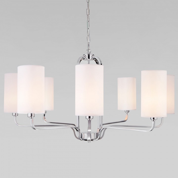 Подвесная люстра eurosvet purezza 60128/8 хром