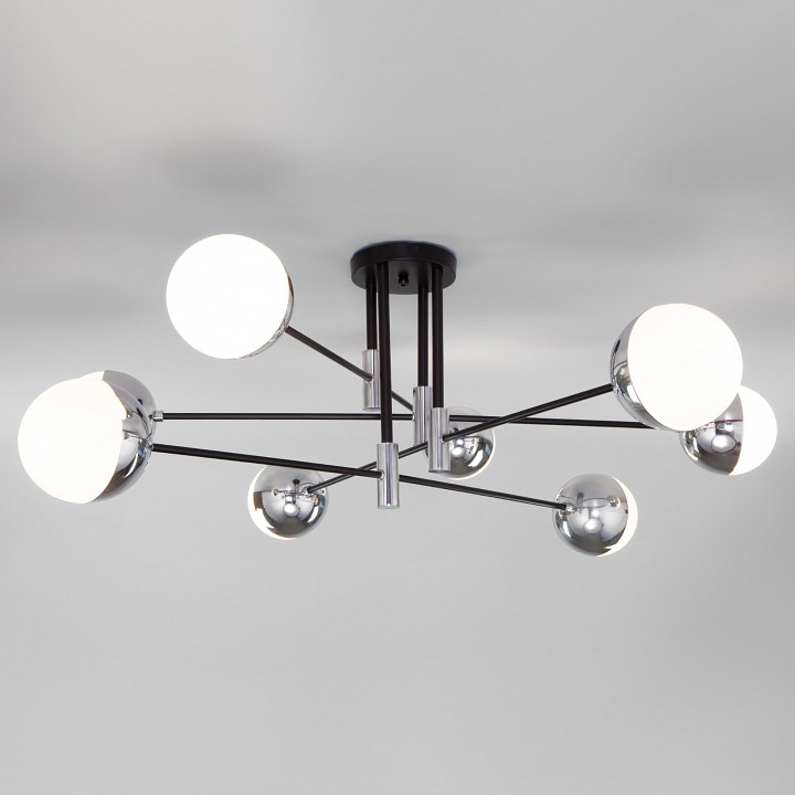 Потолочная люстра eurosvet nuvola 70129/8 хром