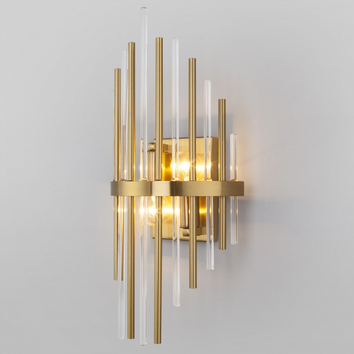 Накладной светильник bogate's allure 356/2 латунь