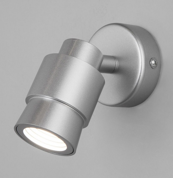 Спот eurosvet plat 20125/1 led серебро