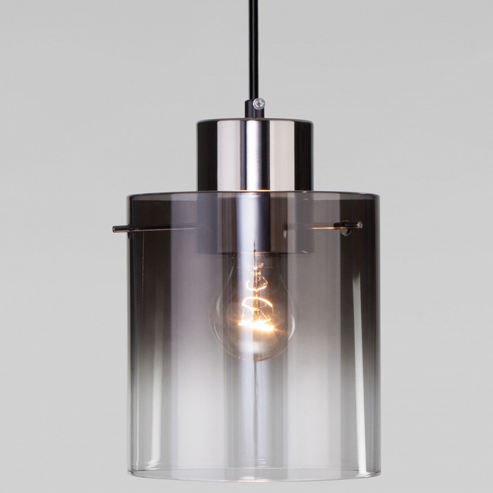 Подвесной светильник eurosvet trim 50227/1 дымчатый