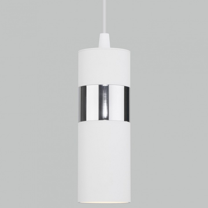 Подвесной светильник eurosvet viero 50096/1 белый/хром