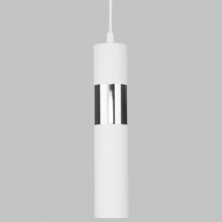 Подвесной светильник eurosvet viero 50097/1 белый/хром