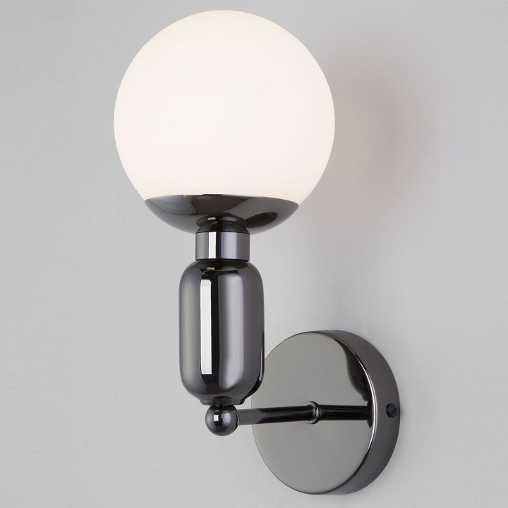 Бра eurosvet bubble 50251/1 черный жемчуг