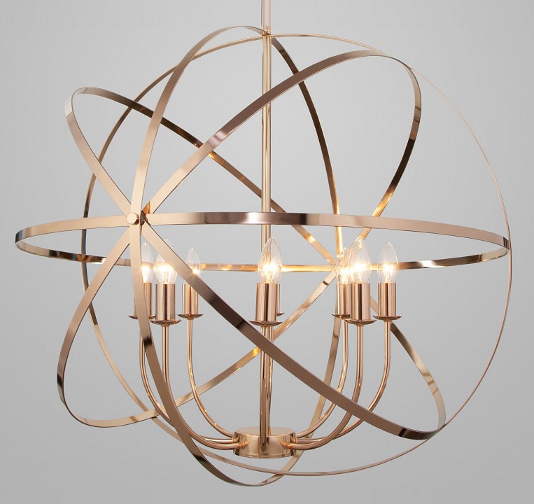 Подвесная люстра eurosvet santi 60139/8 золото