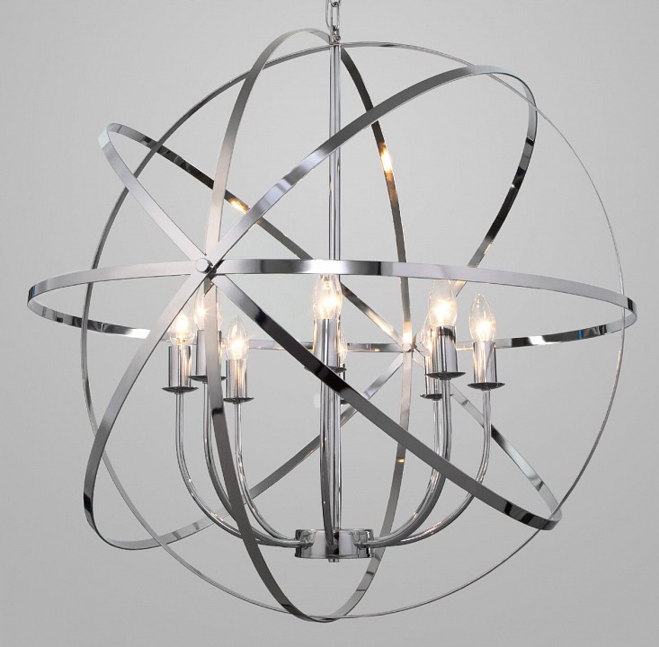 Подвесная люстра eurosvet santi 60139/8 хром