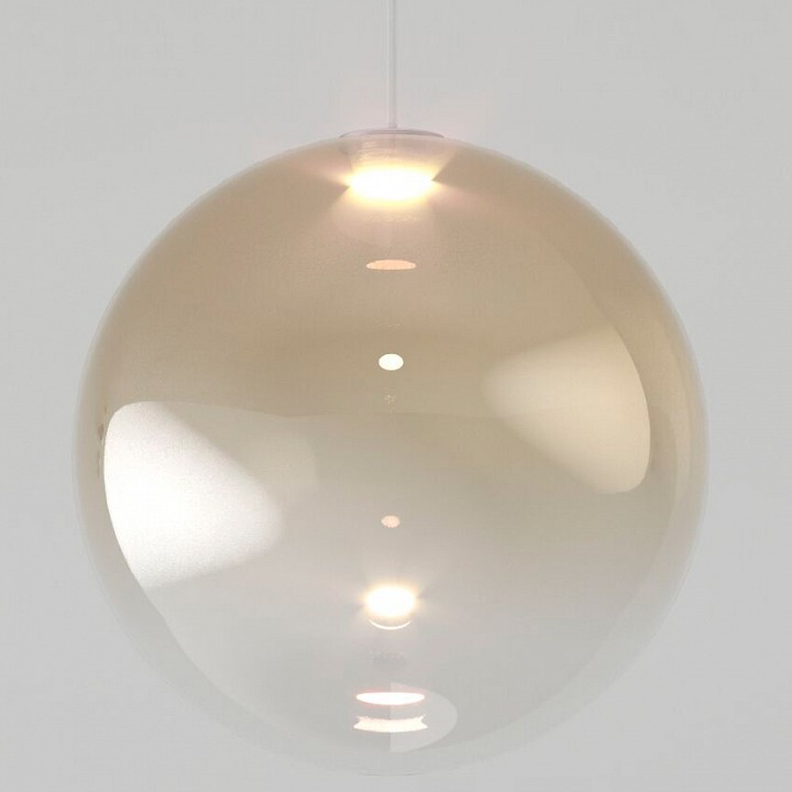 Подвесной светильник eurosvet wonder 50231/1 led янтарный