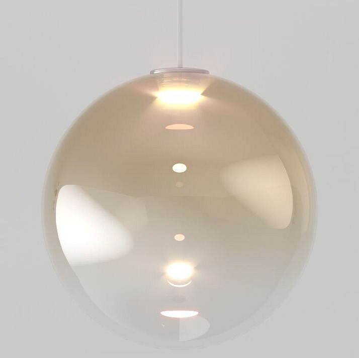 Подвесной светильник eurosvet wonder 50232/1 led янтарный