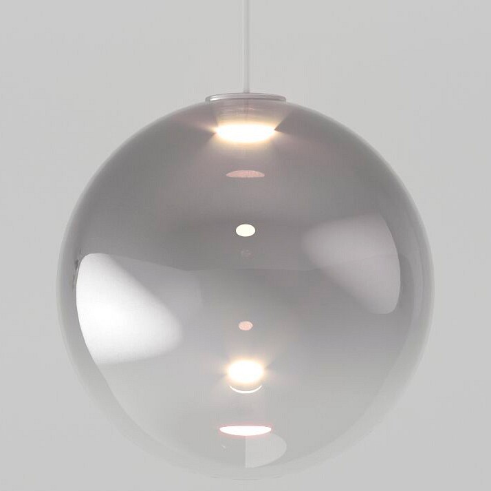 Подвесной светильник eurosvet wonder 50232/1 led дымчатый