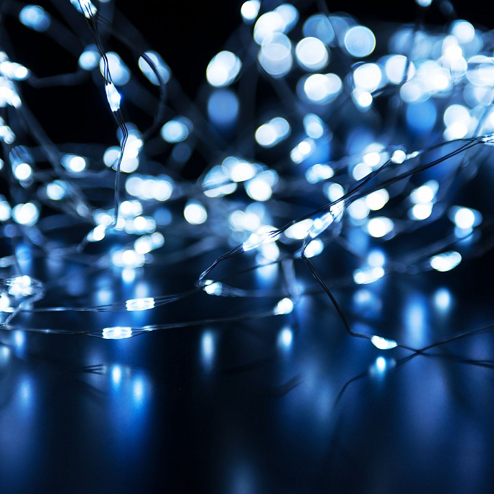 Гирлянда супернить eurosvet 400-009 400-009 белый 10 м ip20