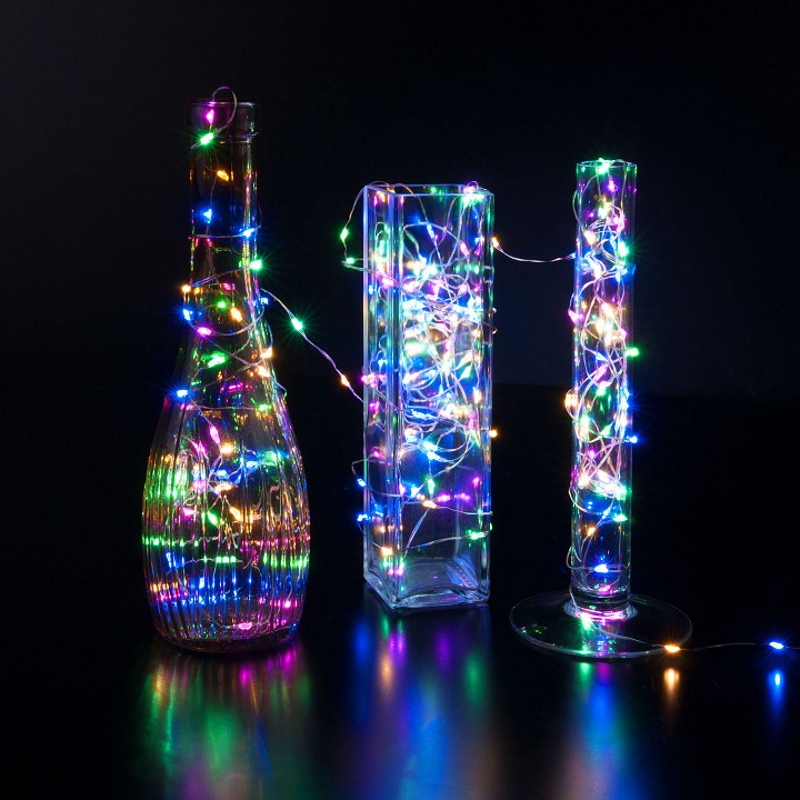 Гирлянда супернить eurosvet 400-009 400-009 мульти 10 м ip20