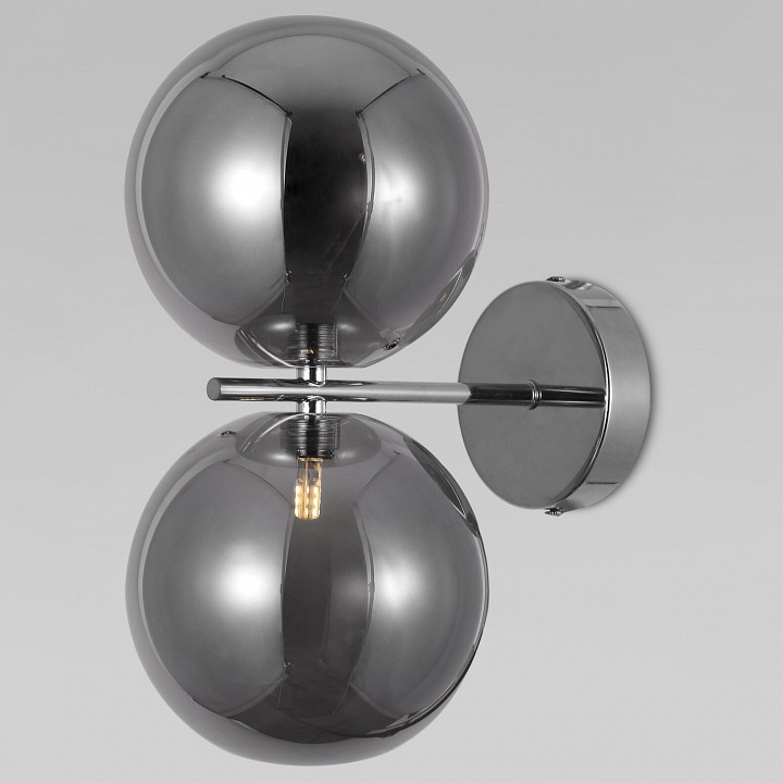 Бра eurosvet selisa 50292 хром/дымчатый