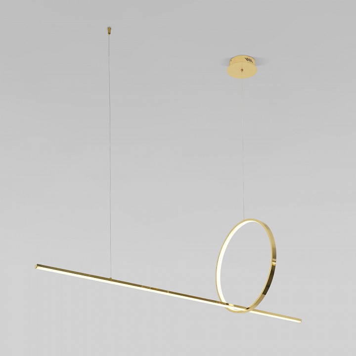 Подвесной светильник eurosvet mist 90266/1 золото