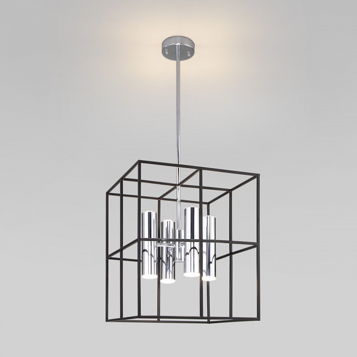 Люстра на штанге eurosvet adamson 70142/8 хром