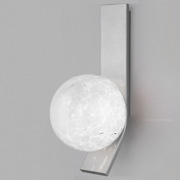 Бра eurosvet luxor 40019/1 серебро