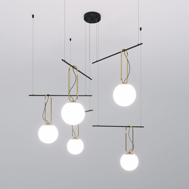 Подвесная люстра eurosvet riche 70143/5 черный