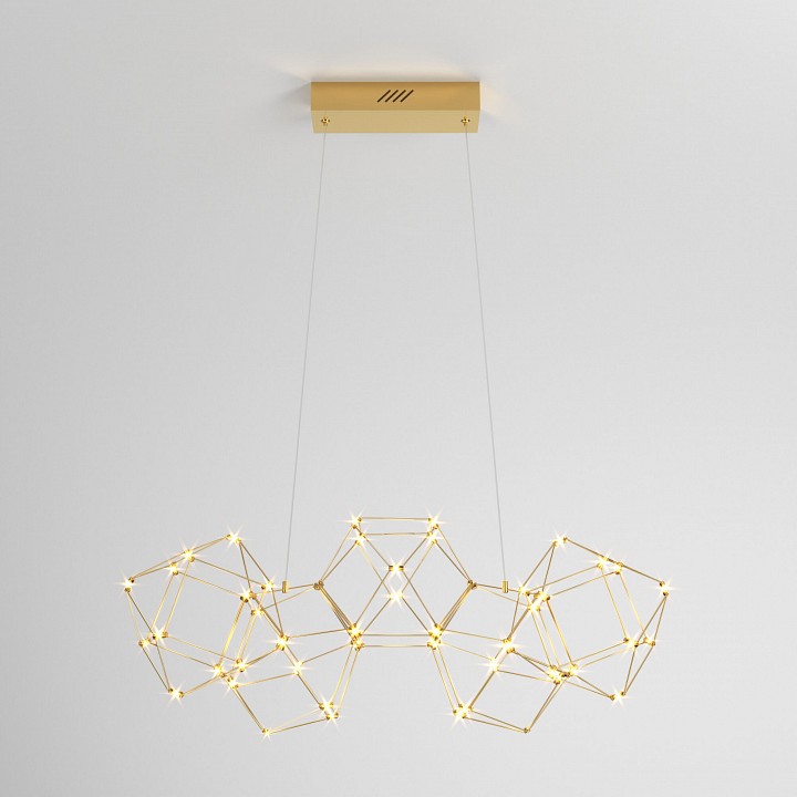 Подвесная люстра eurosvet uma 90168/5 медь