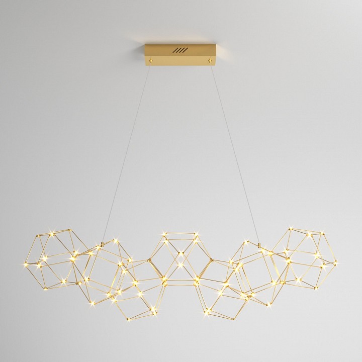 Подвесная люстра eurosvet uma 90168/7 медь