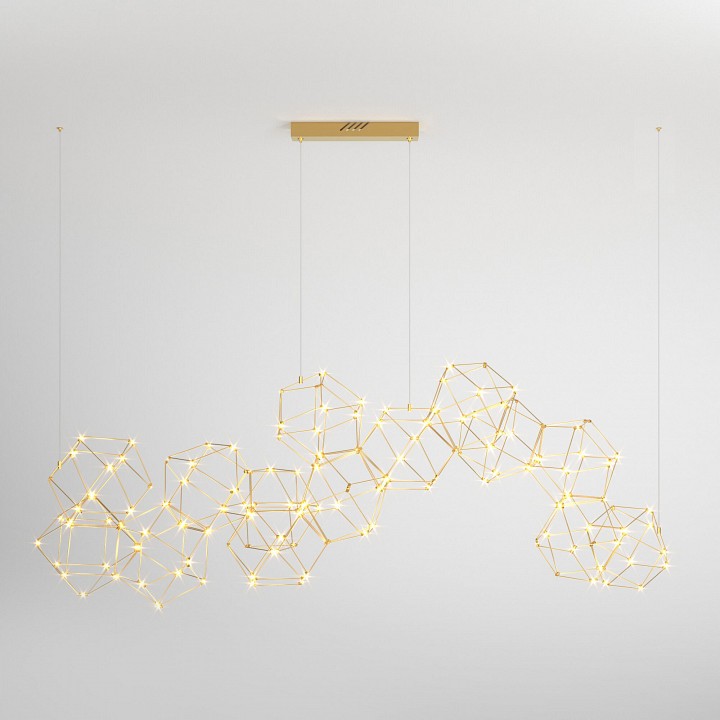 Подвесная люстра eurosvet uma 90168/14 медь