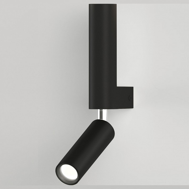 Бра с подсветкой eurosvet pitch 40020/1 led черный
