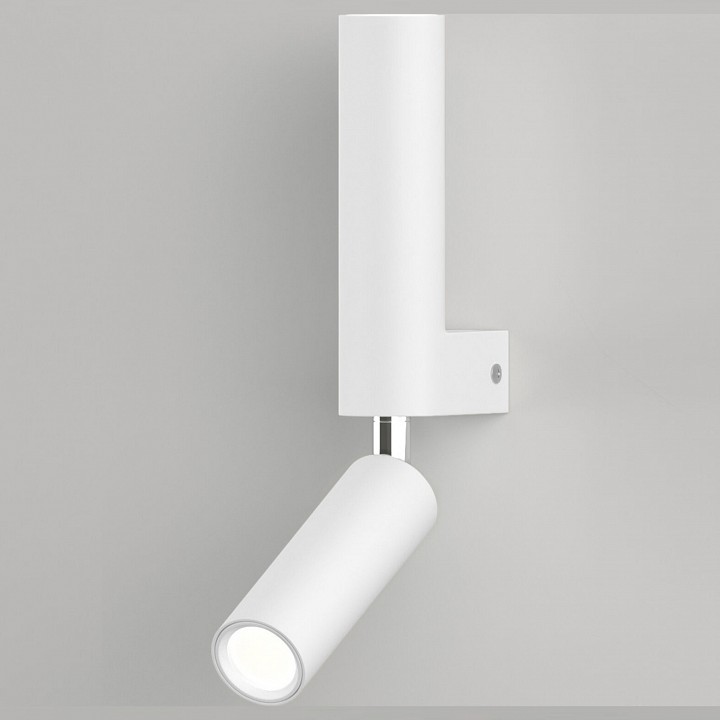 Бра с подсветкой eurosvet pitch 40020/1 led белый
