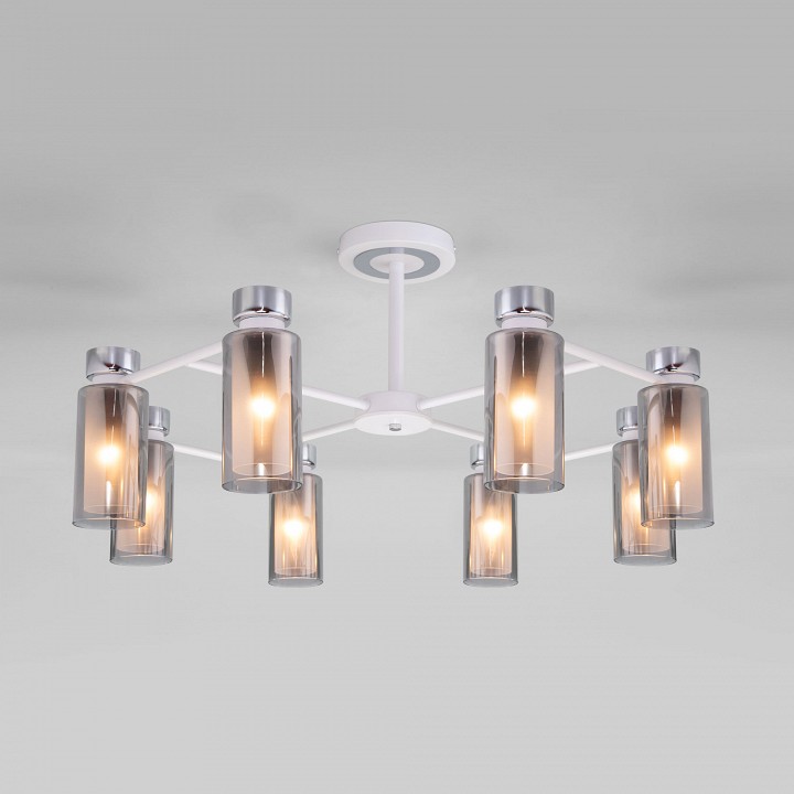 Люстра на штанге eurosvet amado 70115/8 белый