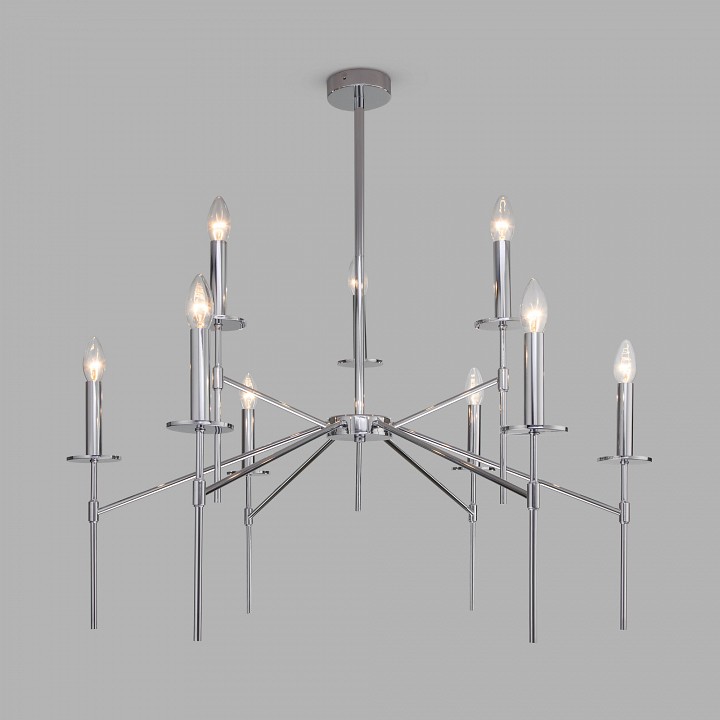 Люстра на штанге eurosvet anders 60142/9 хром