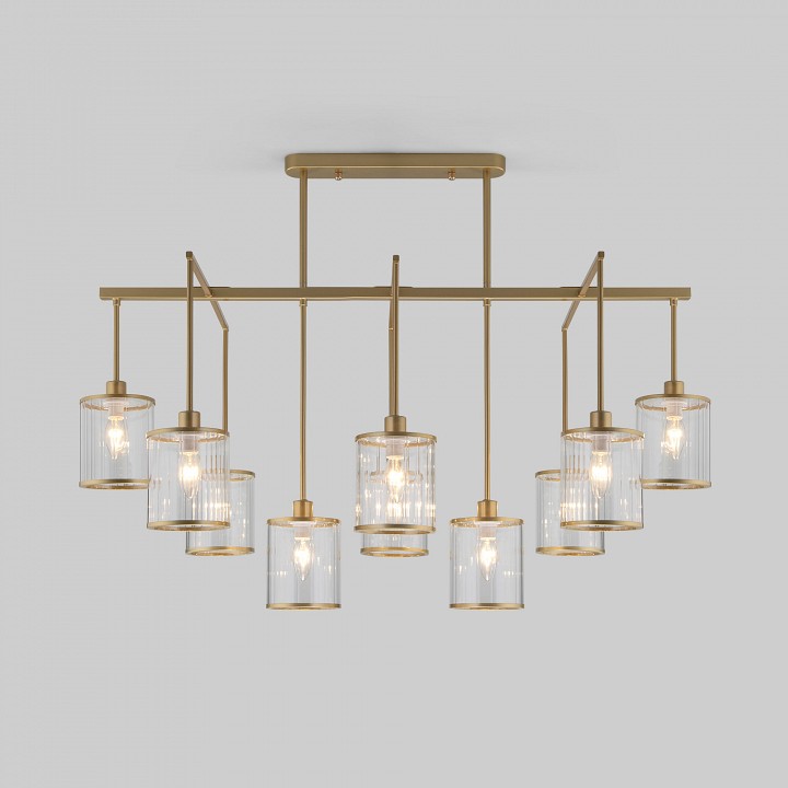 Люстра на штанге eurosvet inari 60144/10 золото