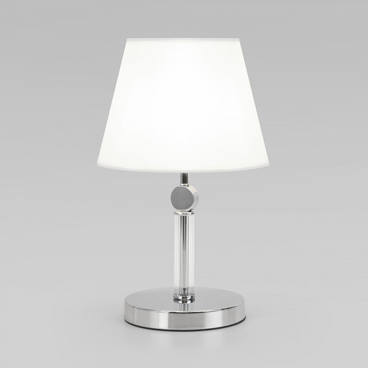 Настольная лампа декоративная eurosvet conso 01145/1 хром
