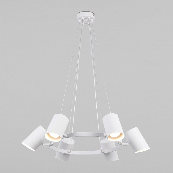 Подвесная люстра eurosvet splay 70147/6 белый