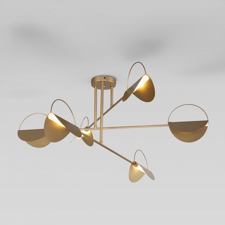 Потолочная люстра eurosvet grazia 70148/6 золото