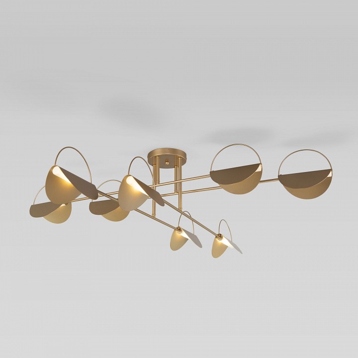 Потолочная люстра eurosvet grazia 70148/8 золото