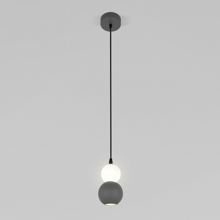 Подвесная люстра eurosvet polar 50250/1 led серый