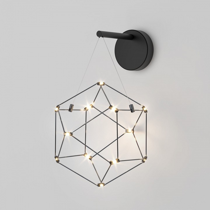 Бра eurosvet uma 90310/1 черный жемчуг