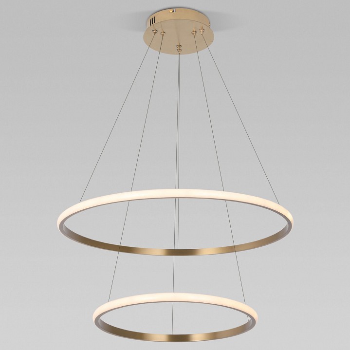 Подвесной светильник eurosvet collars 90264/2 латунь