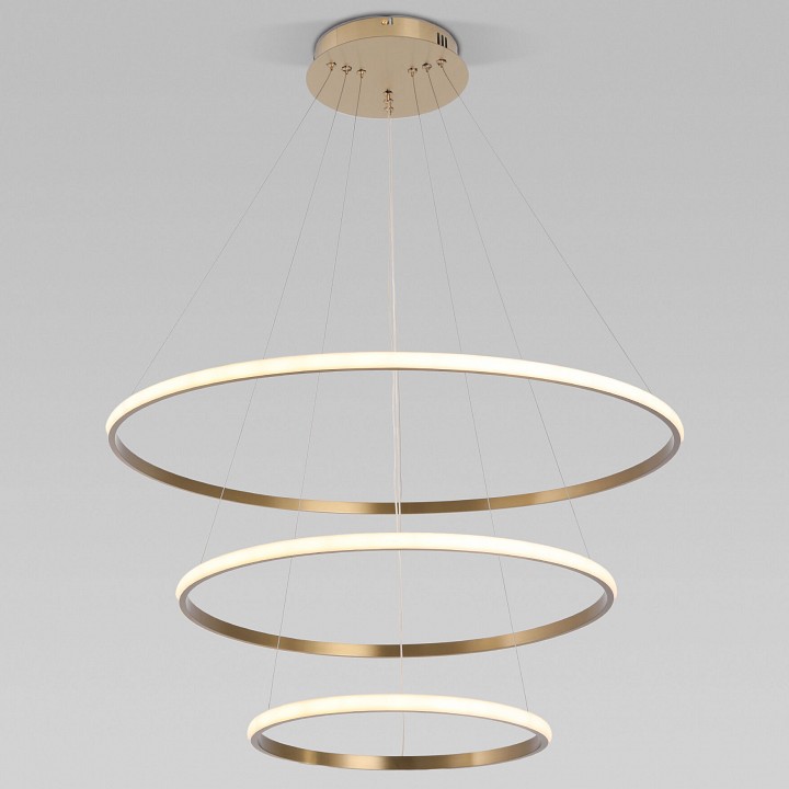 Подвесной светильник eurosvet collars 90264/3 латунь