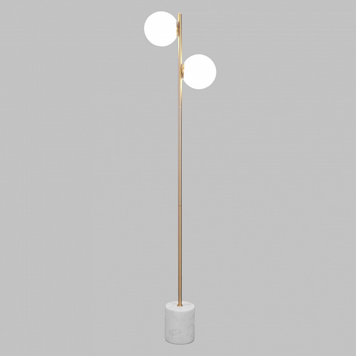 Торшер eurosvet marbella 01158/2 латунь