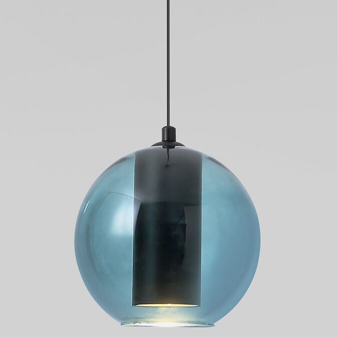 Подвесной светильник eurosvet cobble 50258/1 led бирюзовый