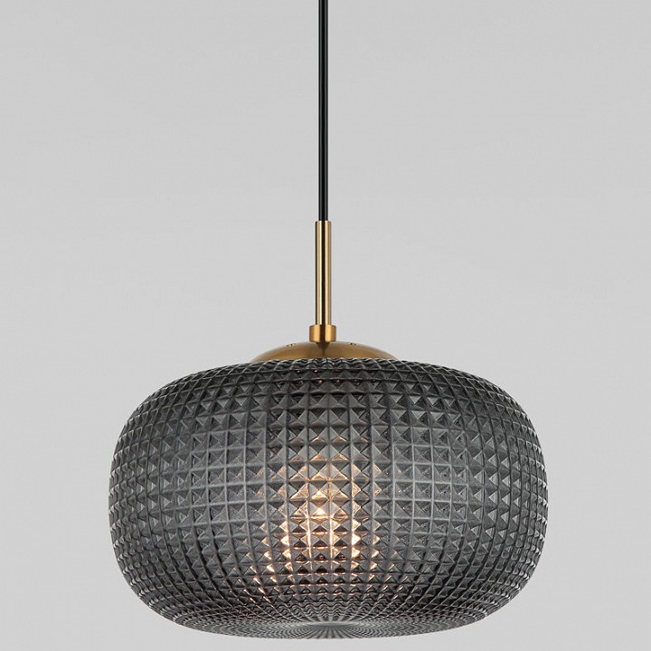 Подвесной светильник eurosvet gem 50262/1 темно-серый