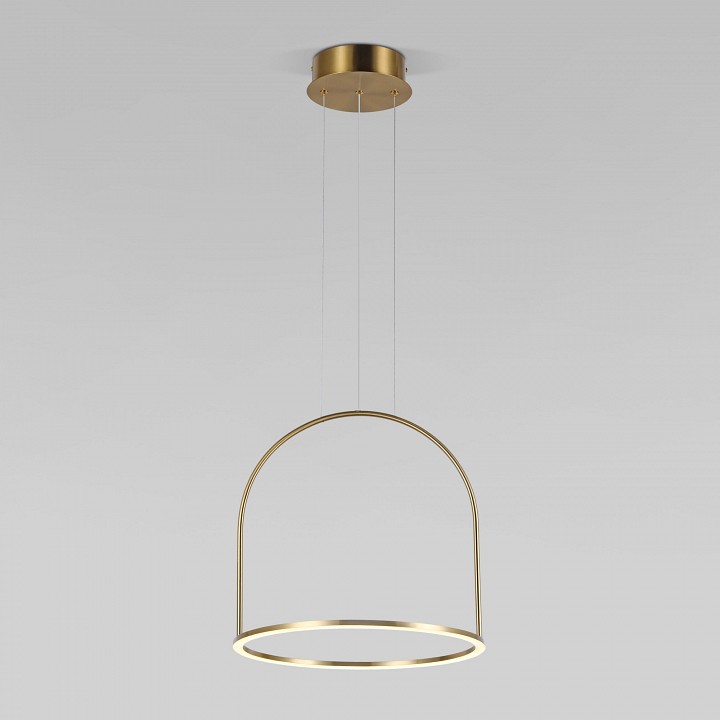 Подвесной светильник eurosvet over 90322/1 латунь