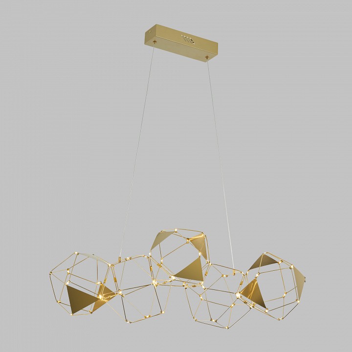 Подвесная люстра eurosvet uma 90368/5 медь