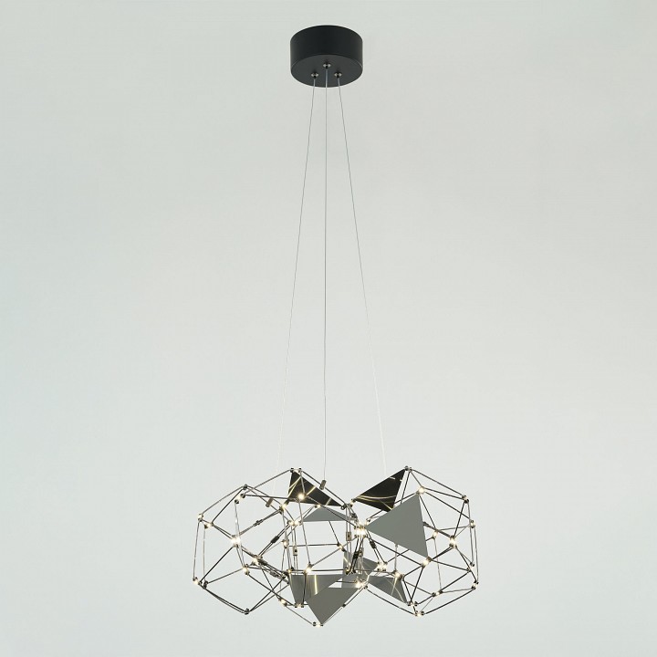 Подвесная люстра eurosvet uma 90369/5 черный жемчуг